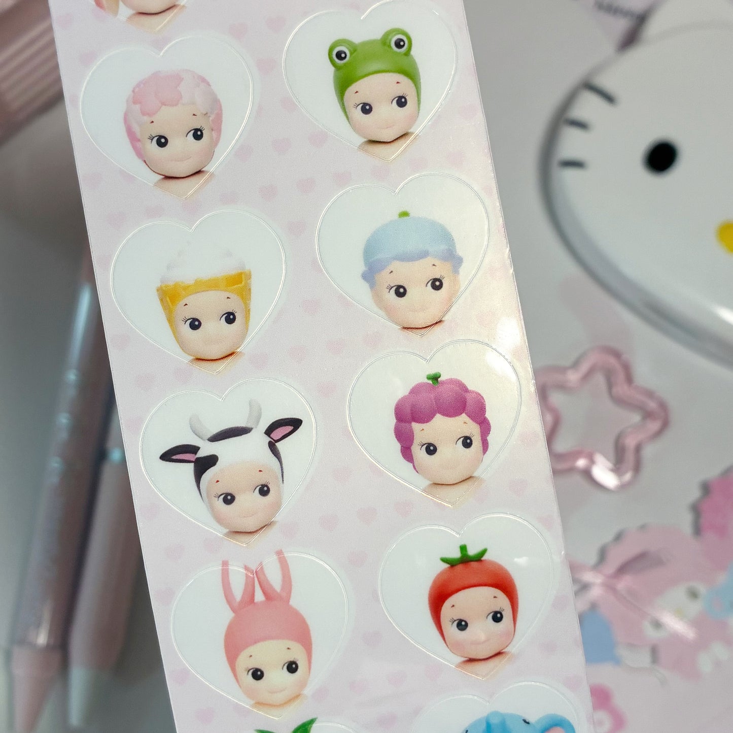 Angel Hearts Sticker Sheet