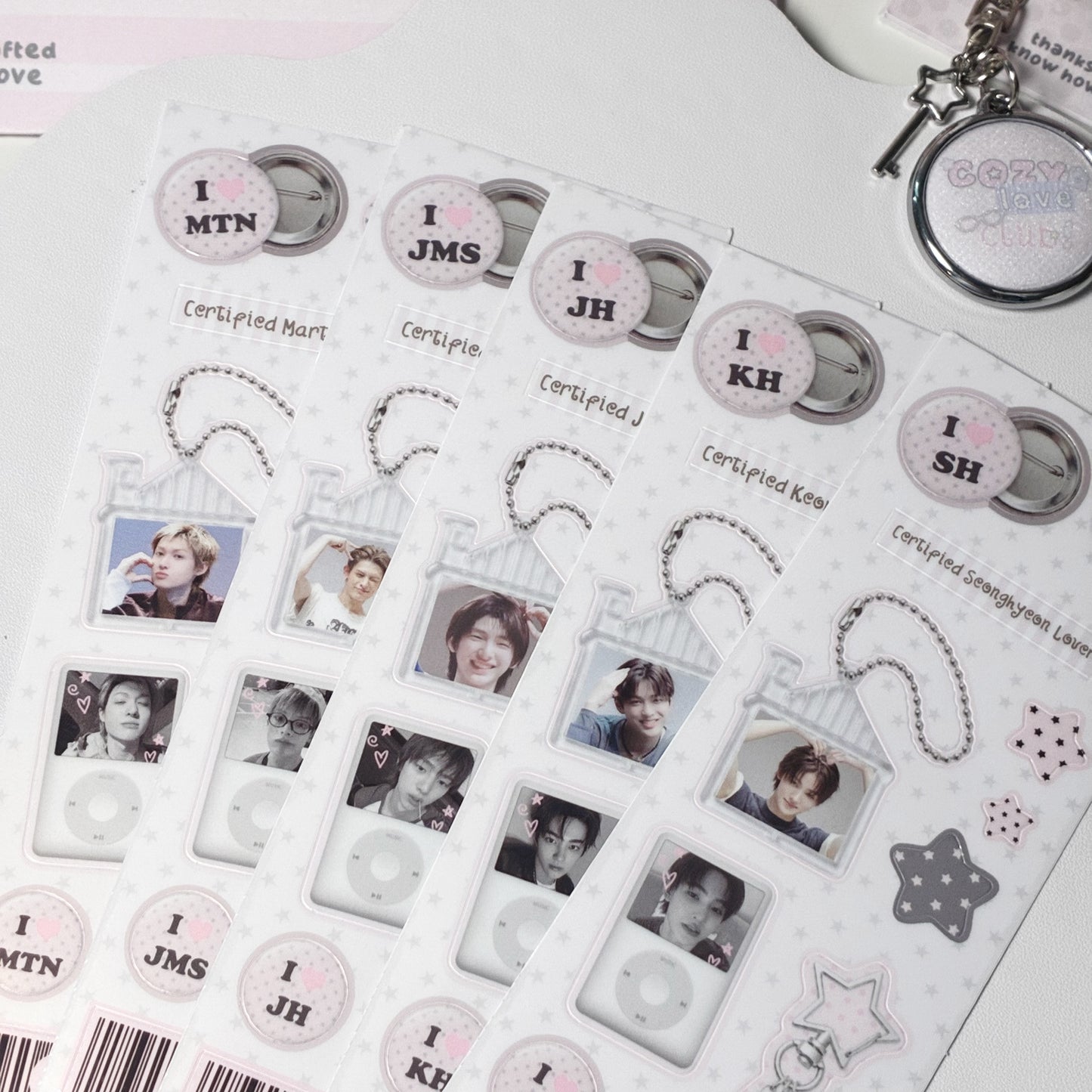 CORTISCore Sticker Sheets