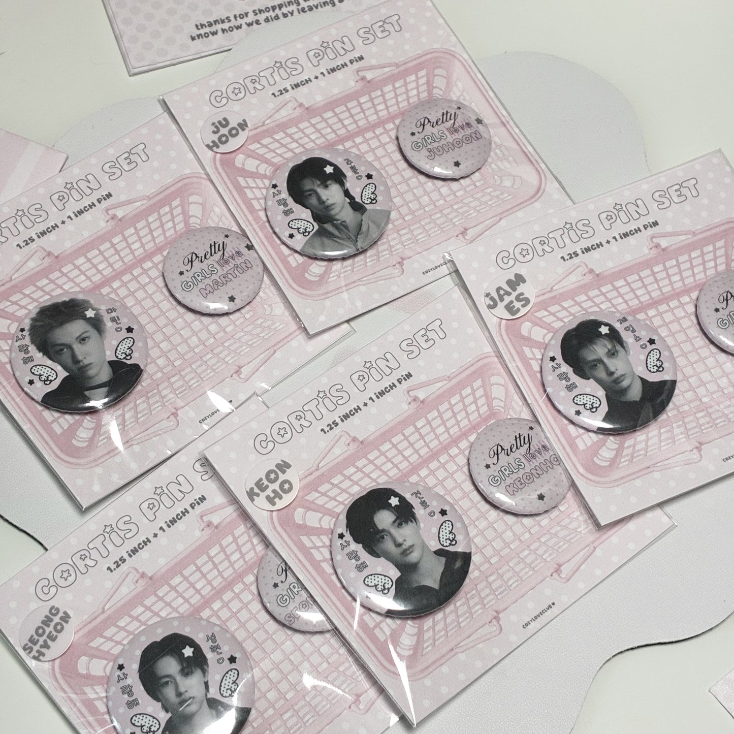 CORTIS Button Pin Set