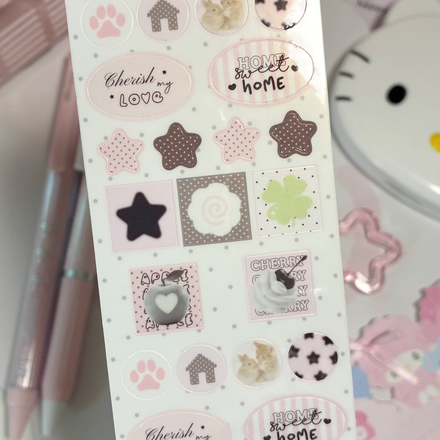 Cuddly Comforts Sticker Sheet