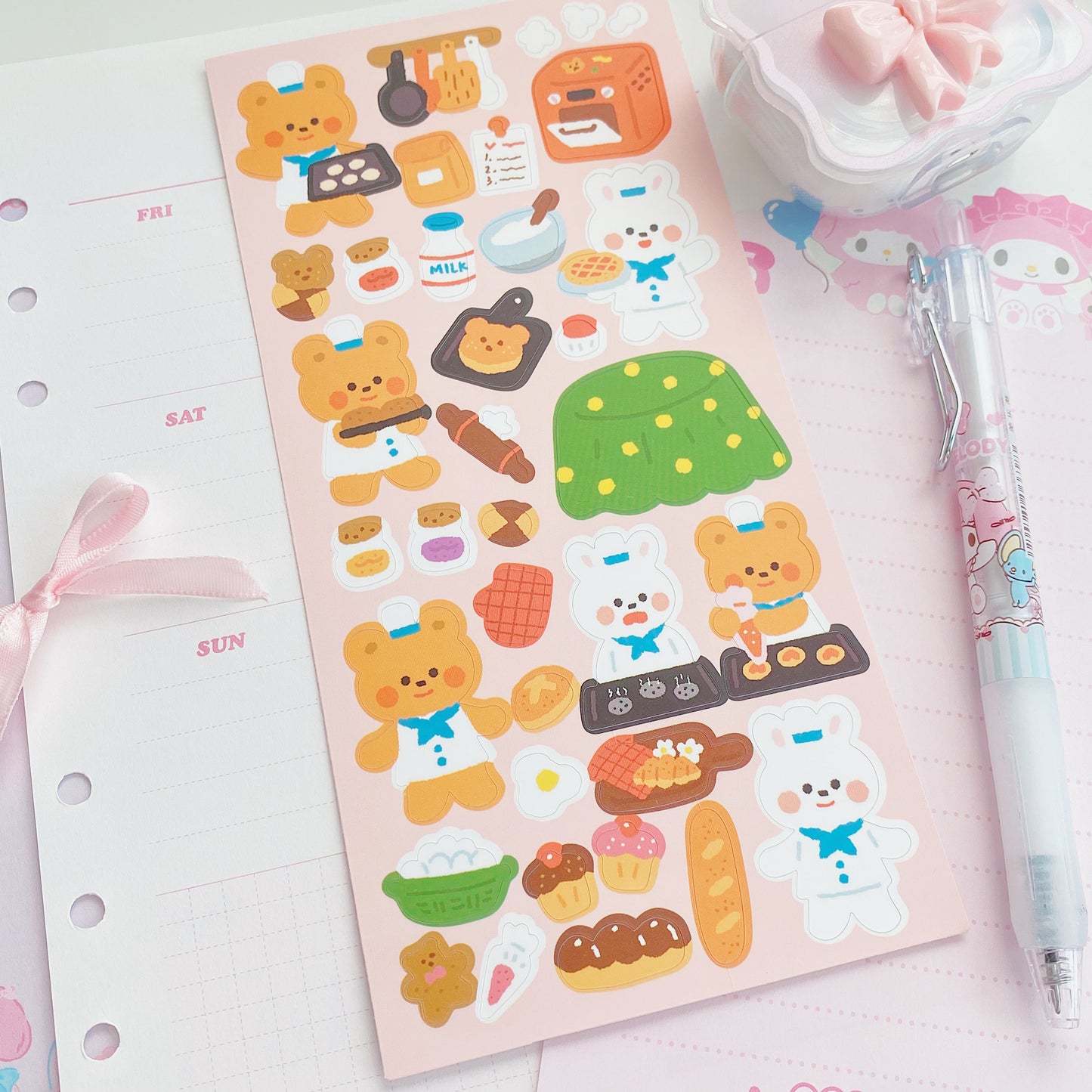 Cozy Bakery Bears