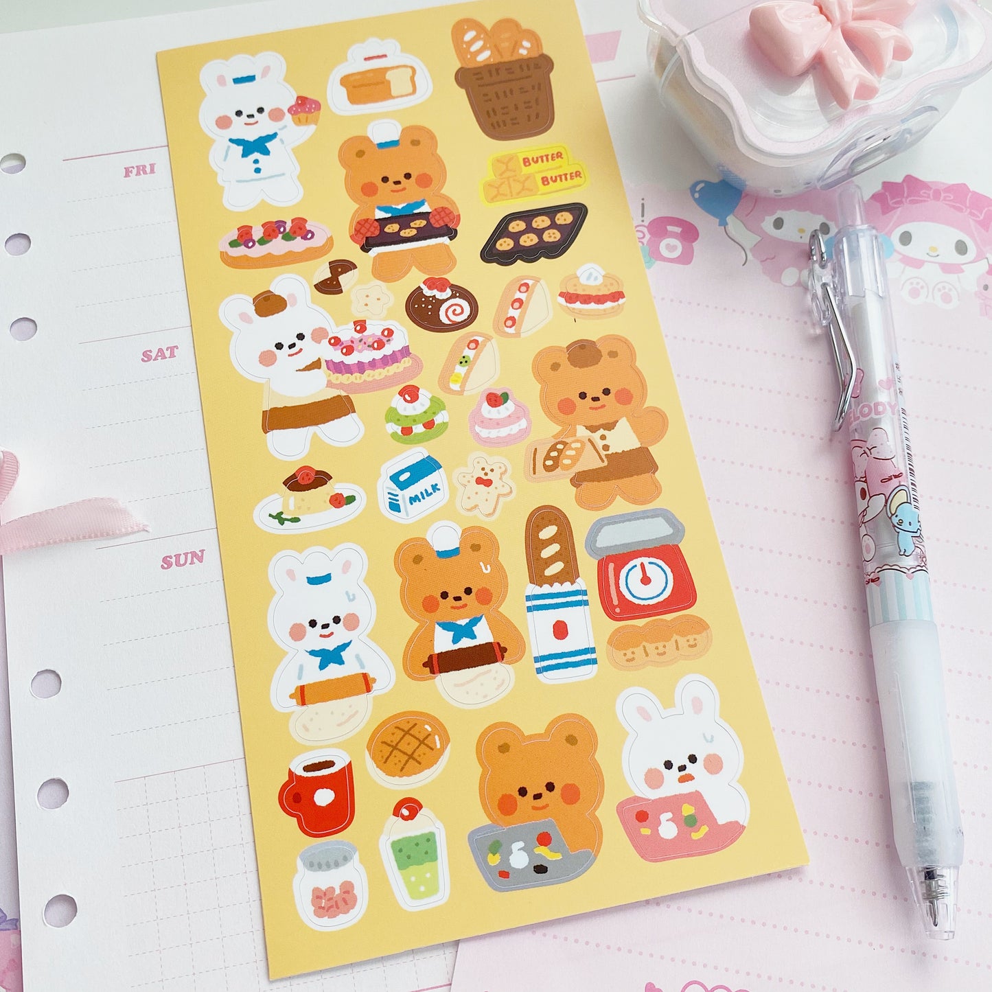 Cozy Bakery Bears