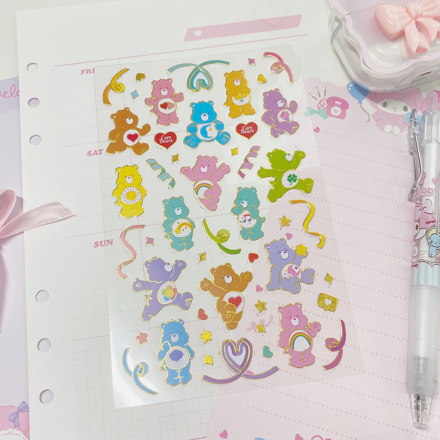 Cozy Rainbow Bears