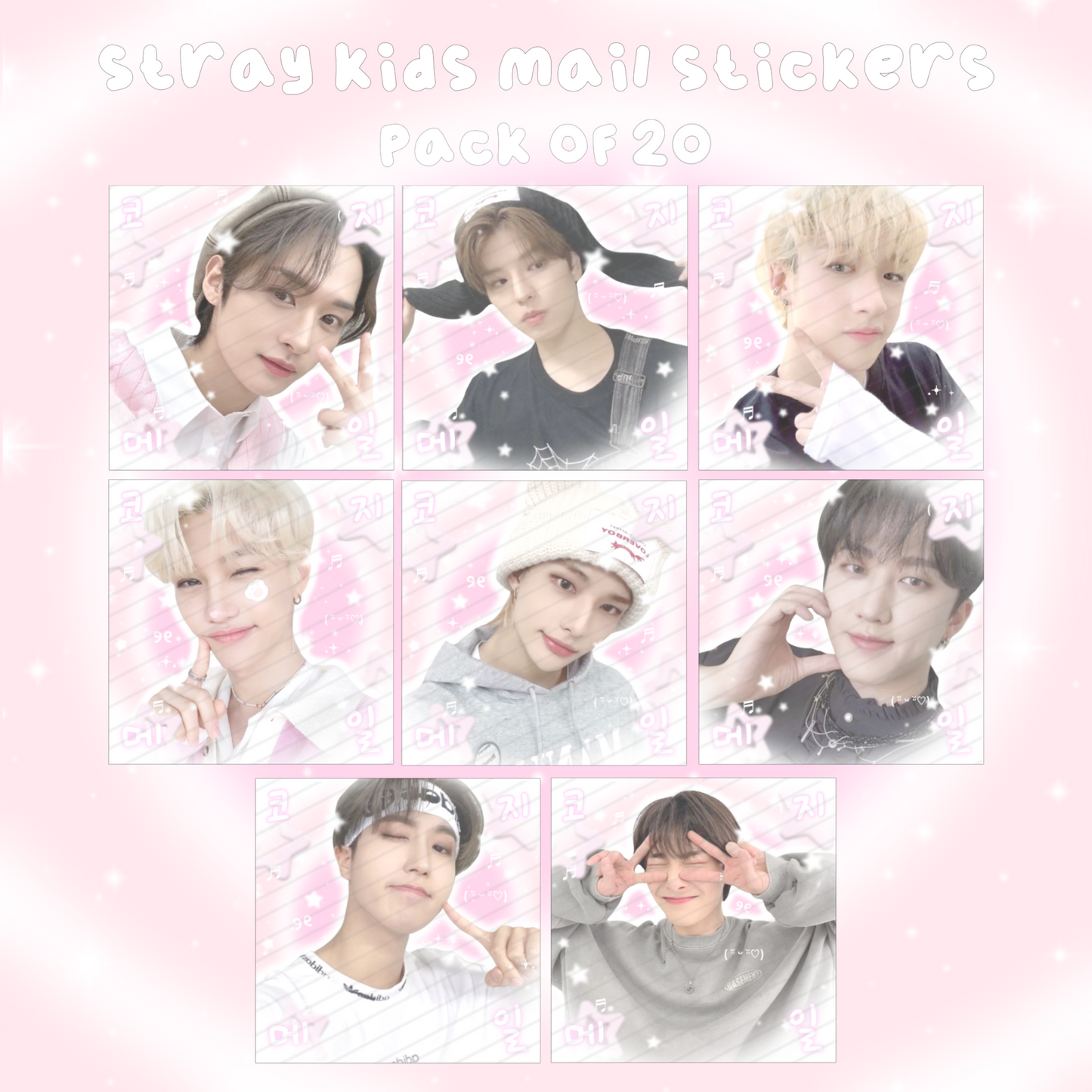 Stray Kids Cozy Mail