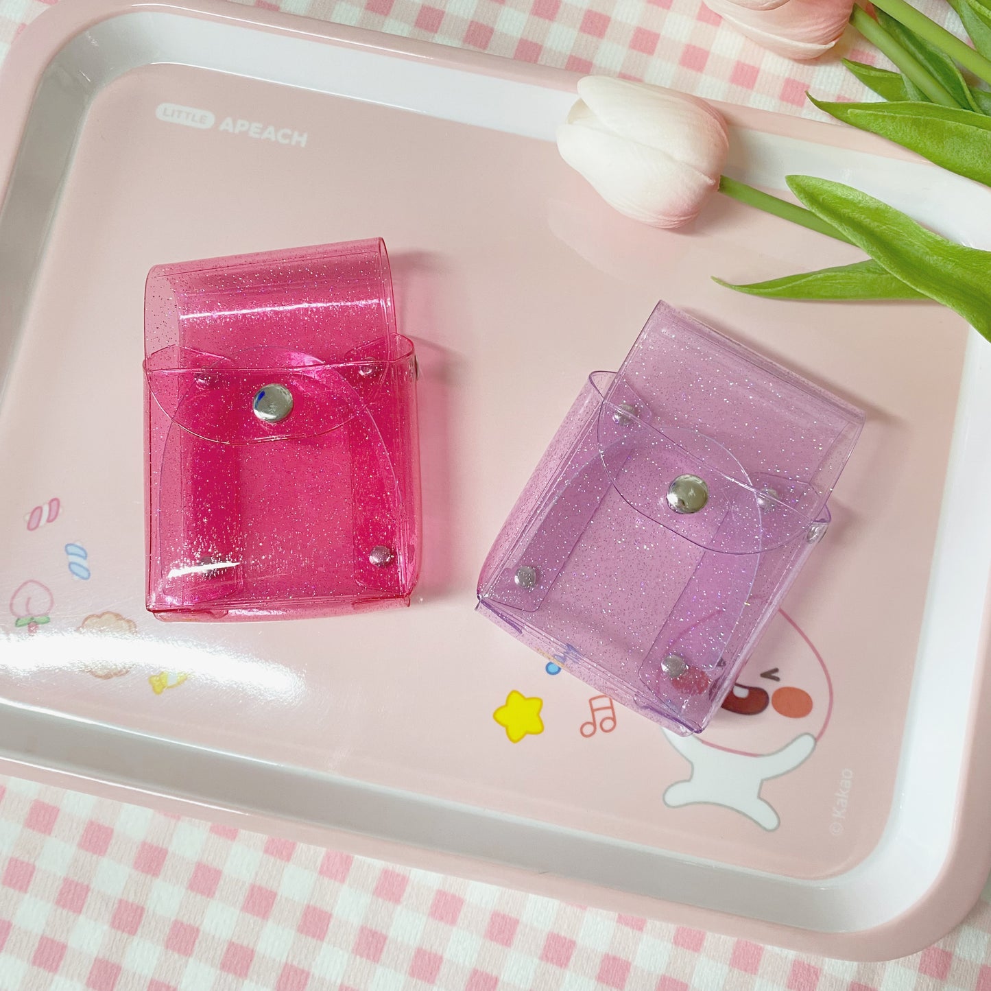 Jelly Glitter Photocard Bag