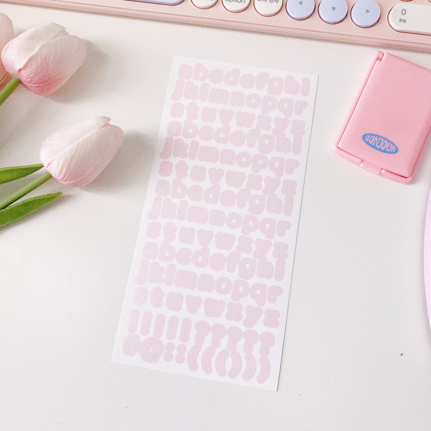 Pastel & Vibrant Alphabet