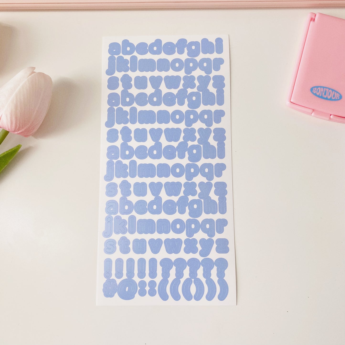 Pastel & Vibrant Alphabet