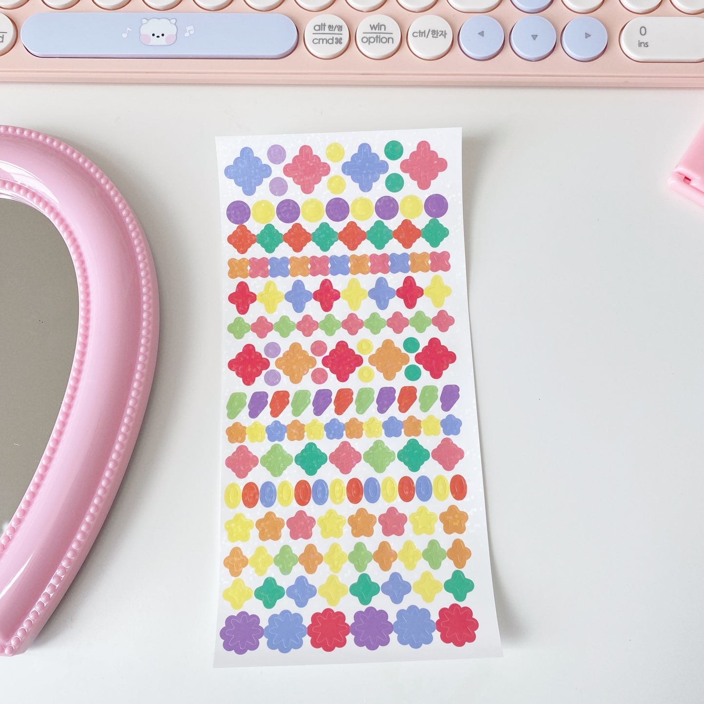 Holographic Deco Shapes