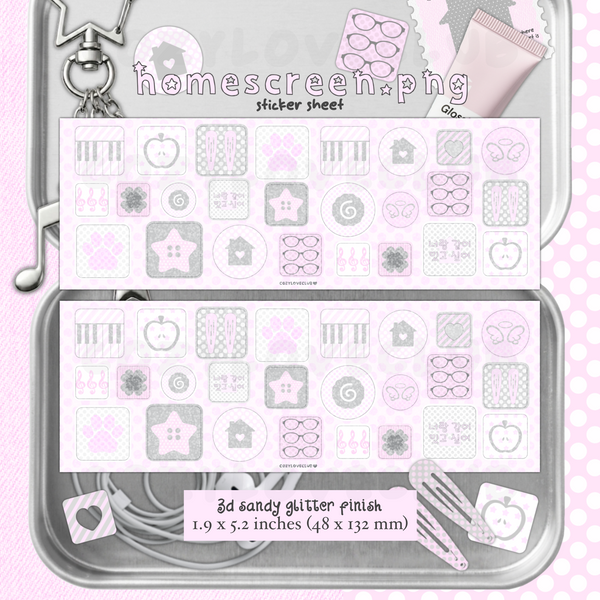 Homescreen.png Sticker Sheet