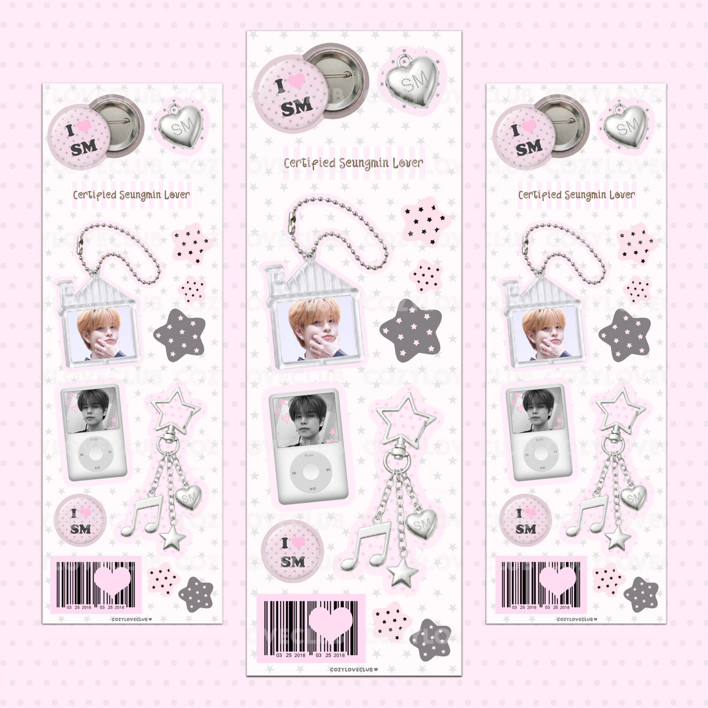 SKZCore Sticker Sheets
