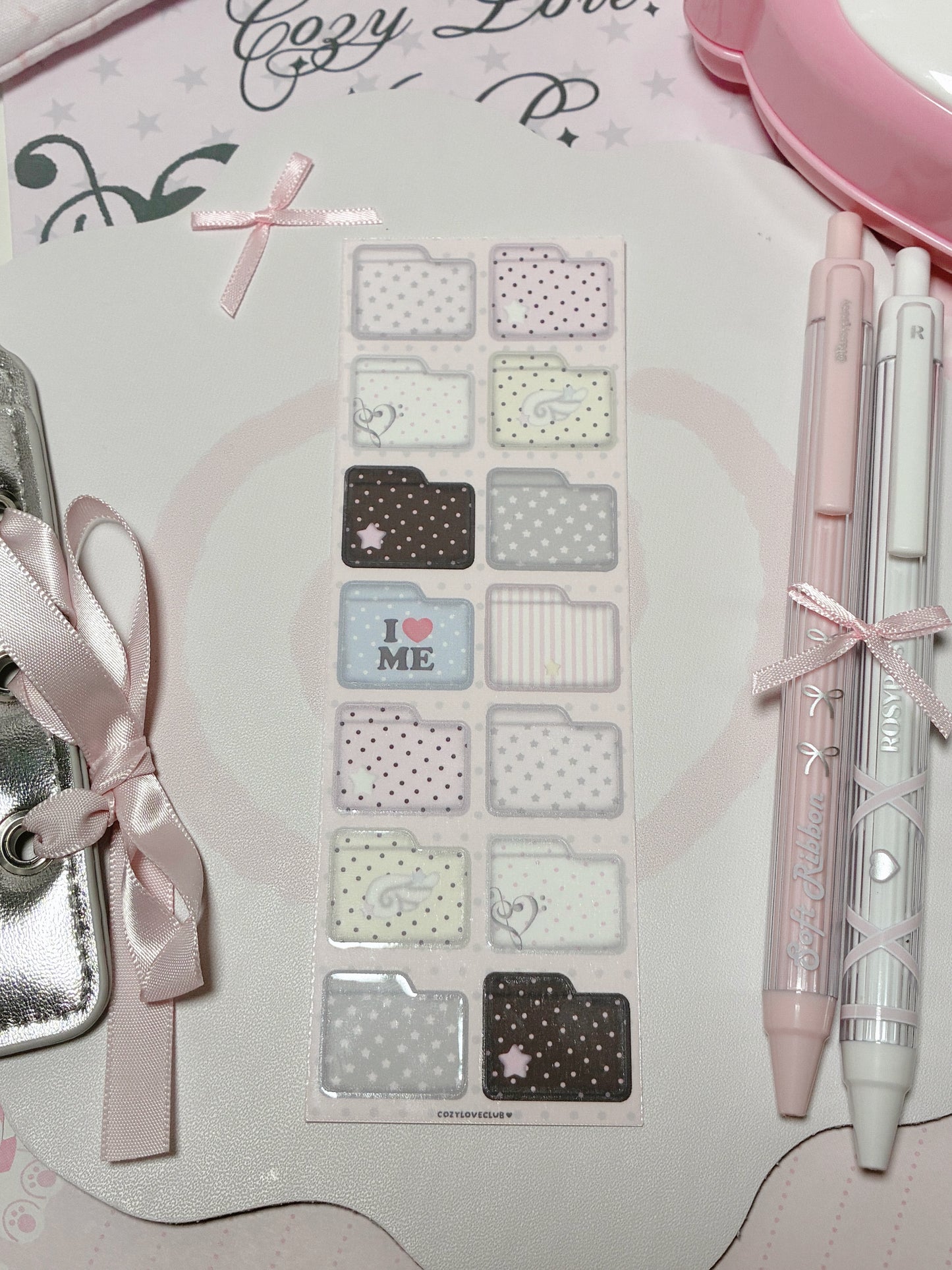 Dreamy Desktop Sticker Sheet