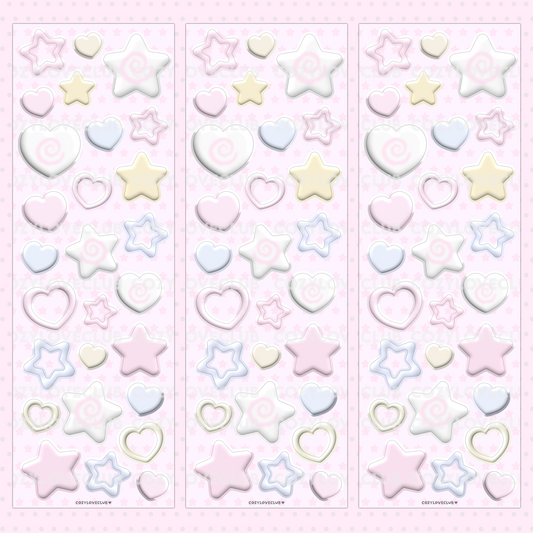Sugar Swirl Sticker Sheet