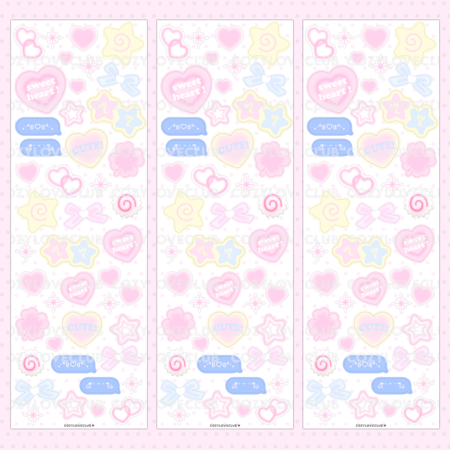 Cuteness Overload Sticker Sheet