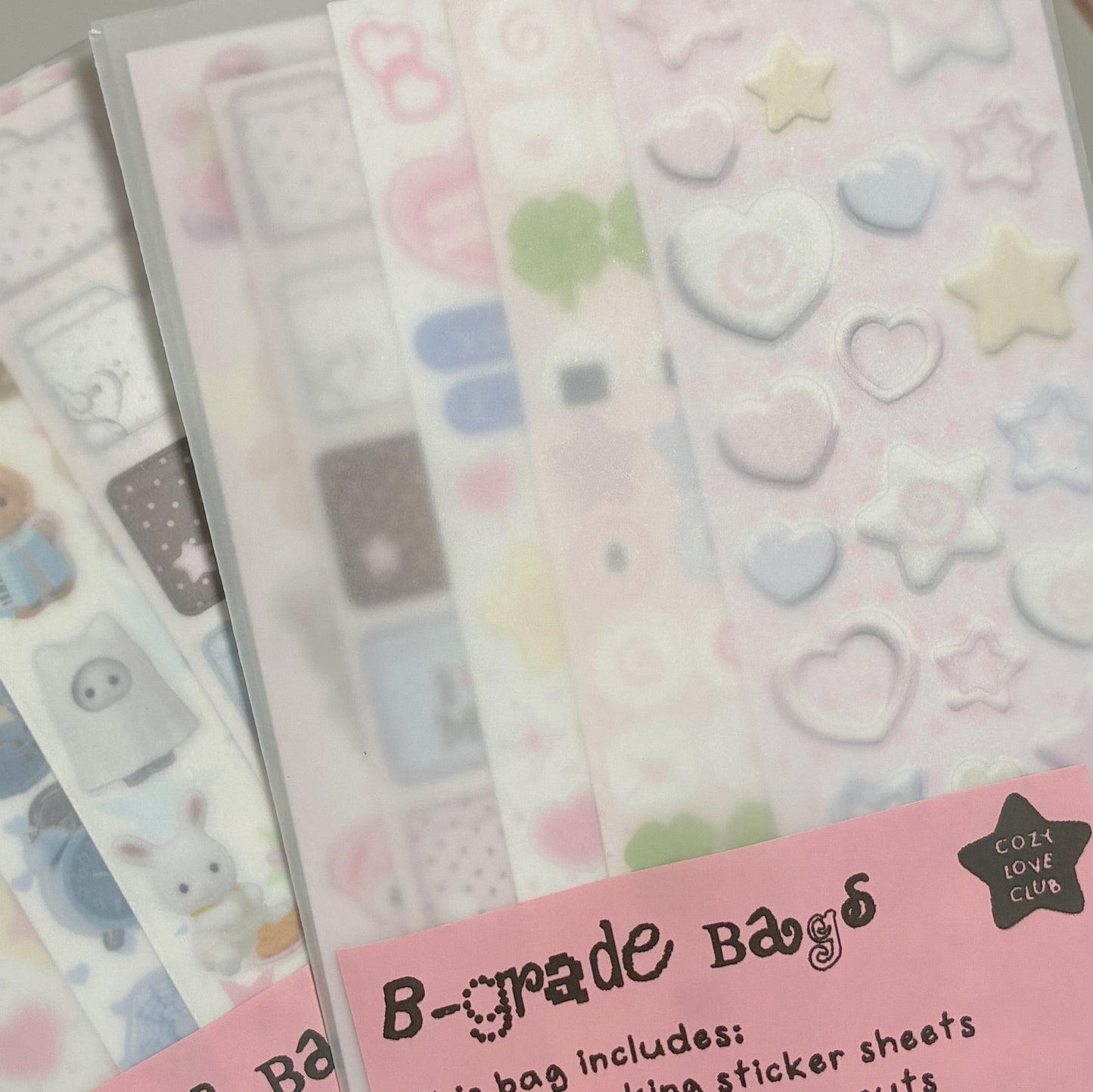 B-Grade Sticker Bags