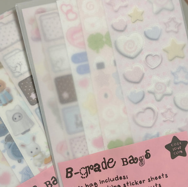B-Grade Sticker Bags