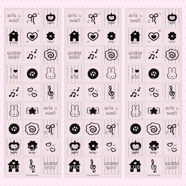 Diary Doodles Sticker Sheet