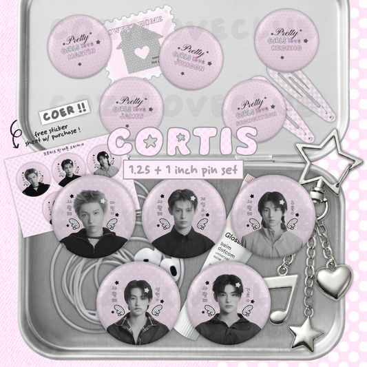 CORTIS Button Pin Set