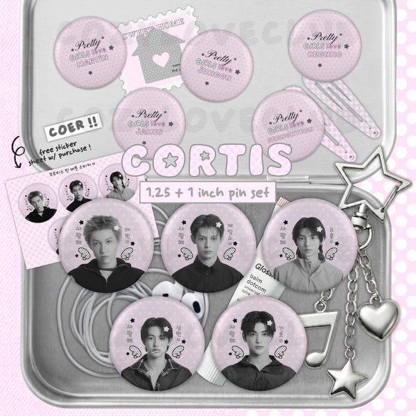 CORTIS Button Pin Set