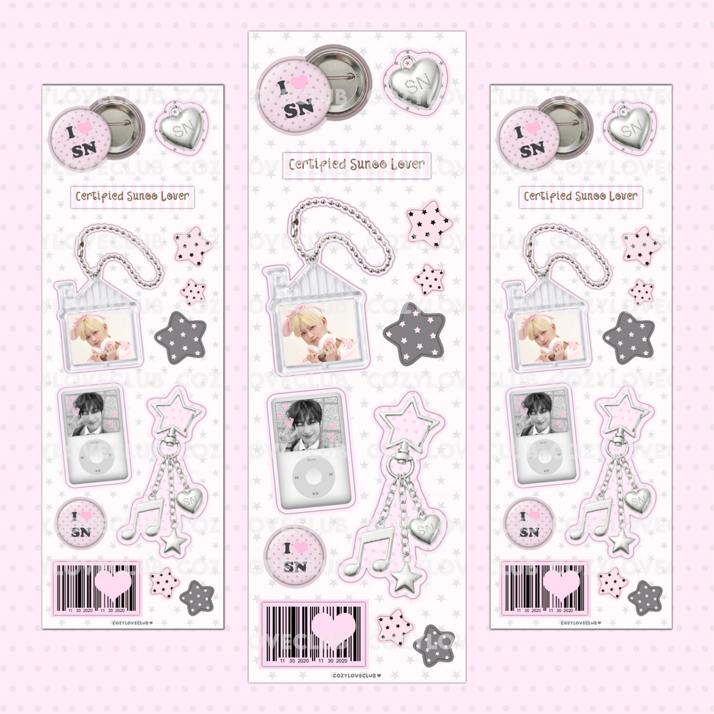 EnhaCore Sticker Sheets