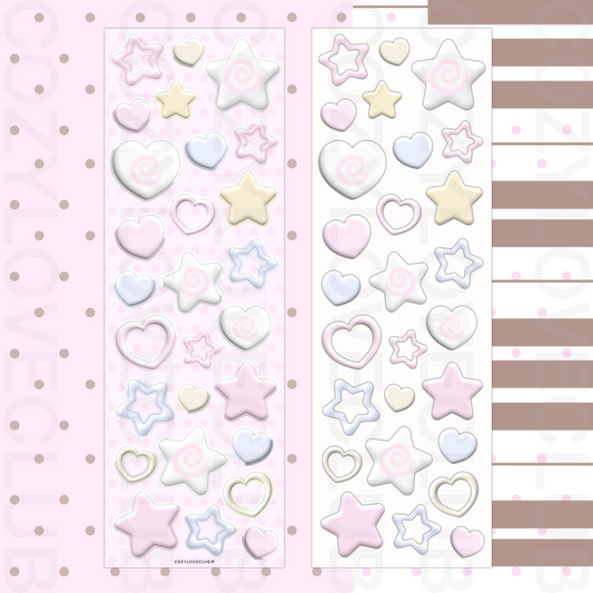 Sugar Swirl Sticker Sheet