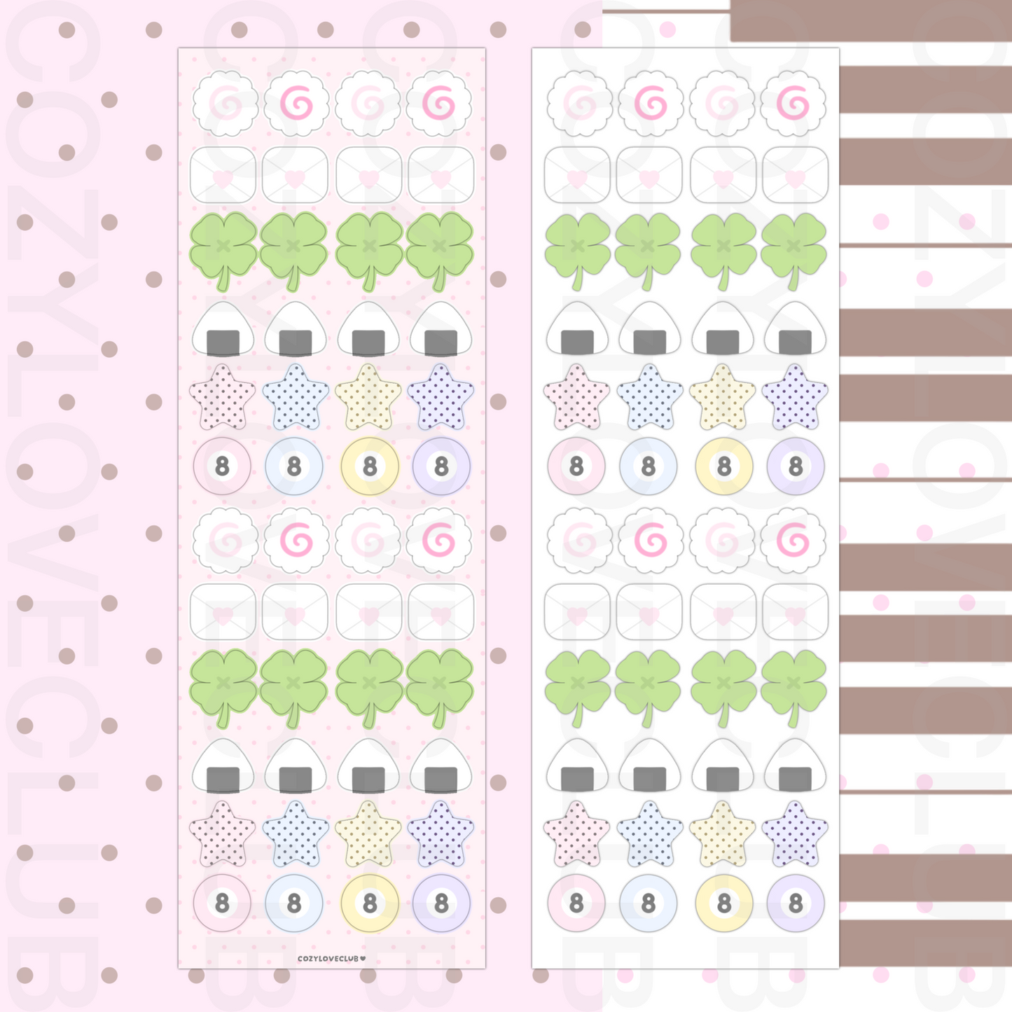 Lucky Bites Sticker Sheet