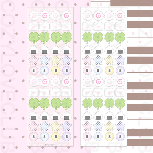 Lucky Bites Sticker Sheet