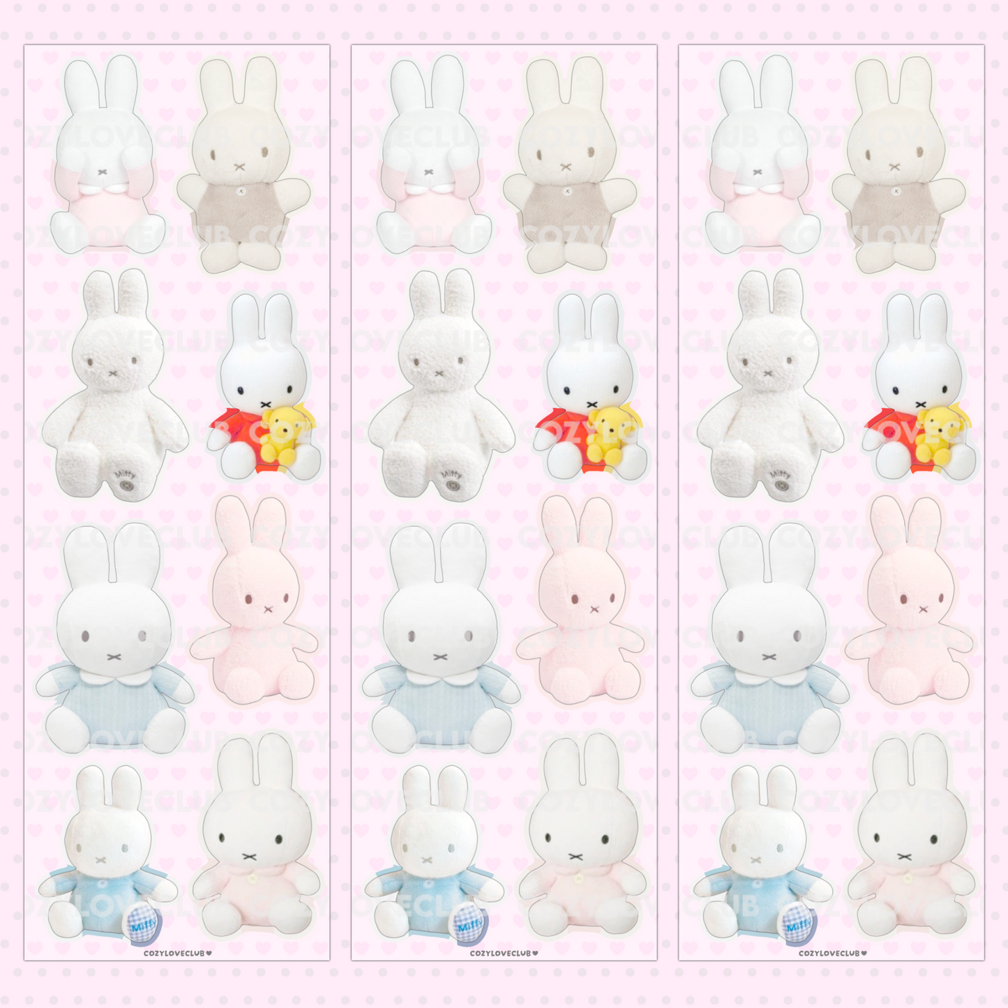 Cute Bunny Plushies