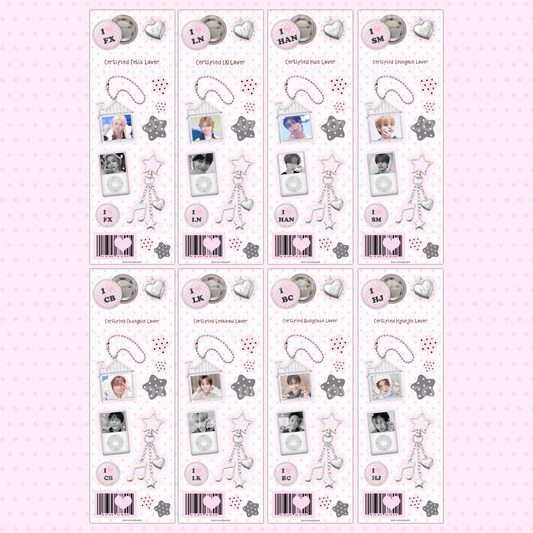 SKZCore Sticker Sheets