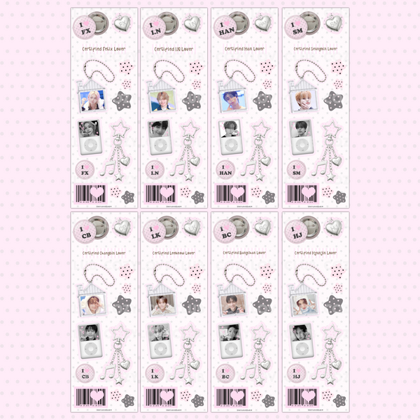 SKZCore Sticker Sheets