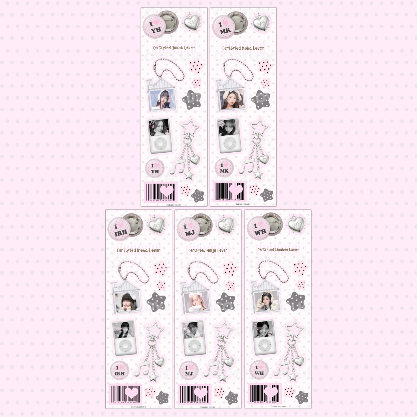 ILLITCore Sticker Sheets