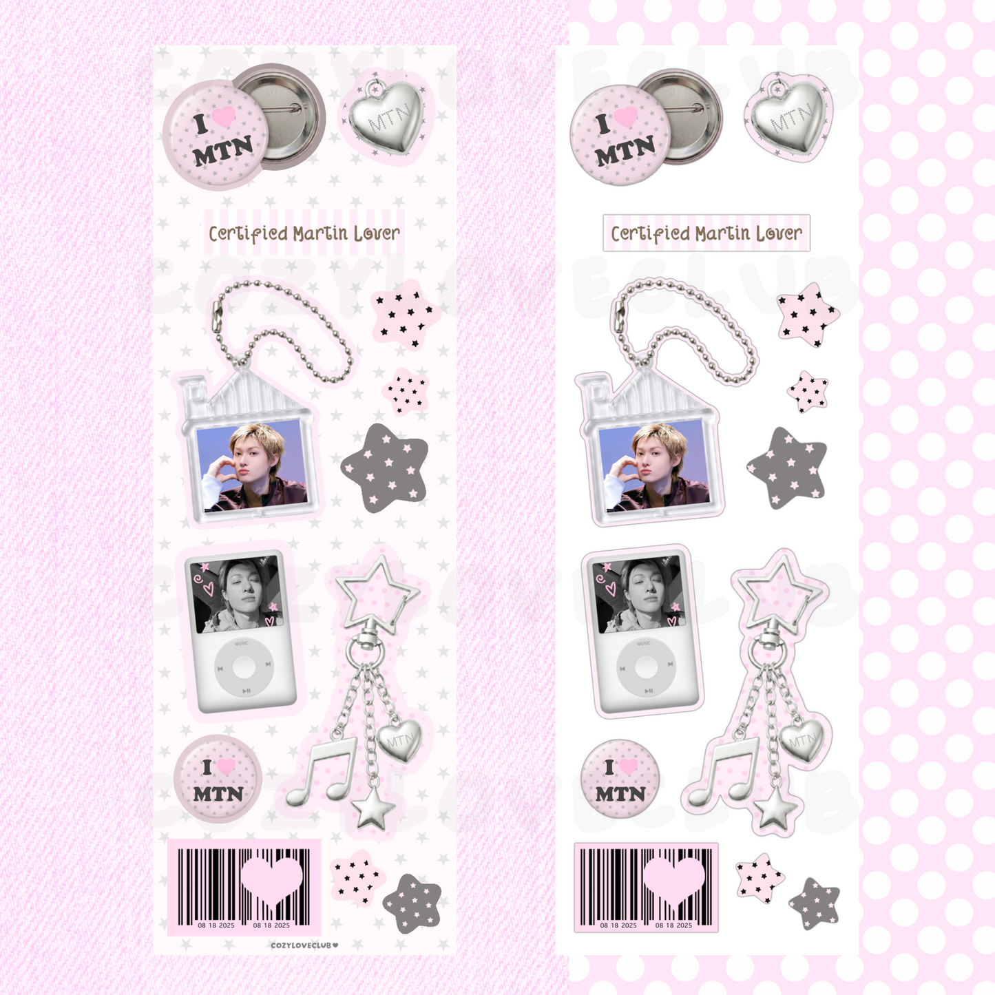 CORTISCore Sticker Sheets