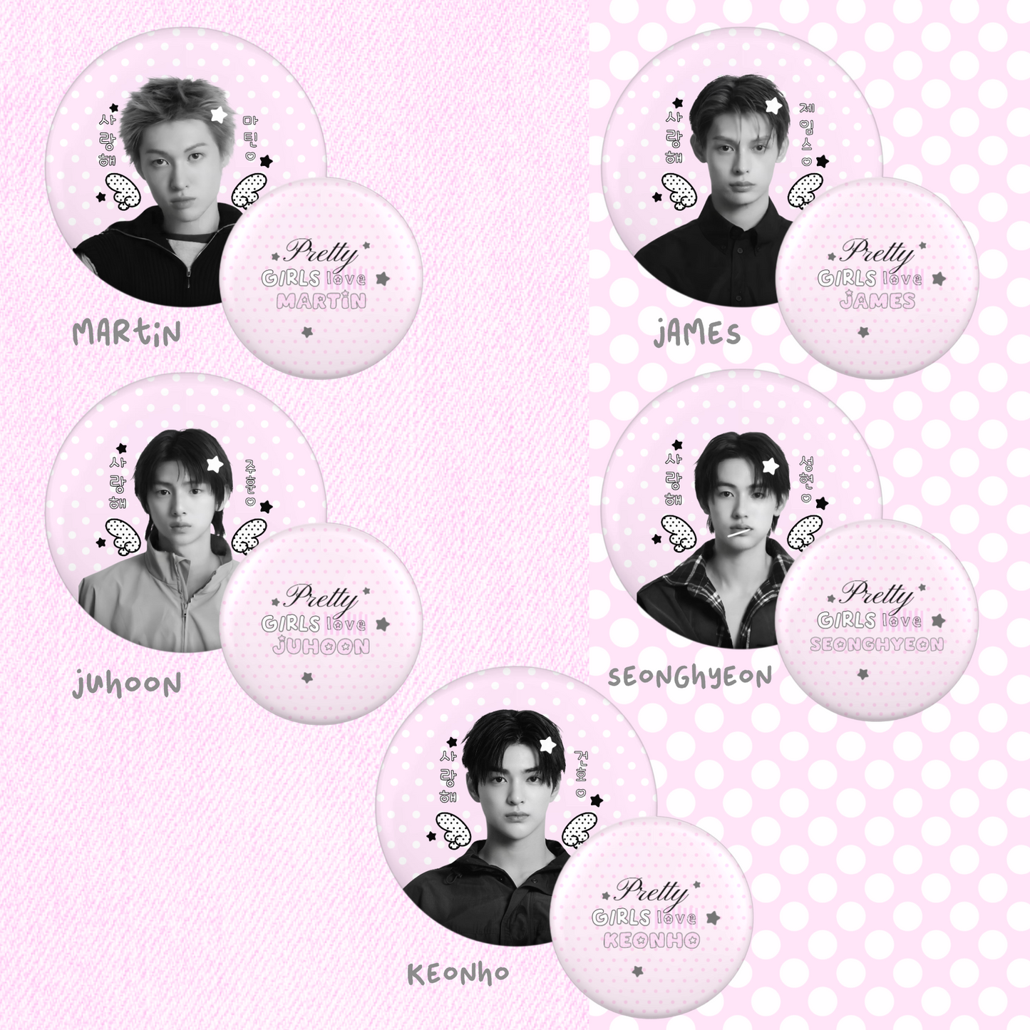 CORTIS Button Pin Set