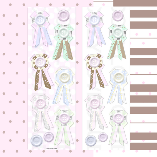 Rosette Collection Sticker Sheet