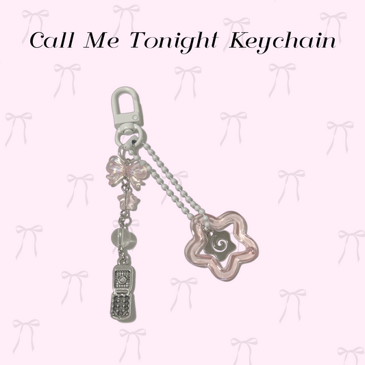 Call Me Tonight Keychain