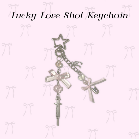 Lucky Love Shot Keychain